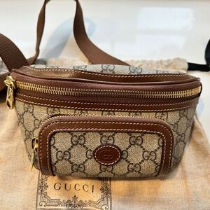 Small Belt Bag with Interlocking G